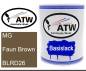 Preview: MG, Faun Brown, BLRD26: 1L Lackdose, von ATW Autoteile West.